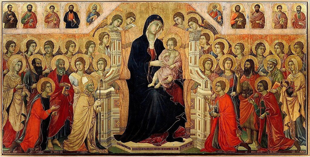Maestà – Duccio di Buoninsegna