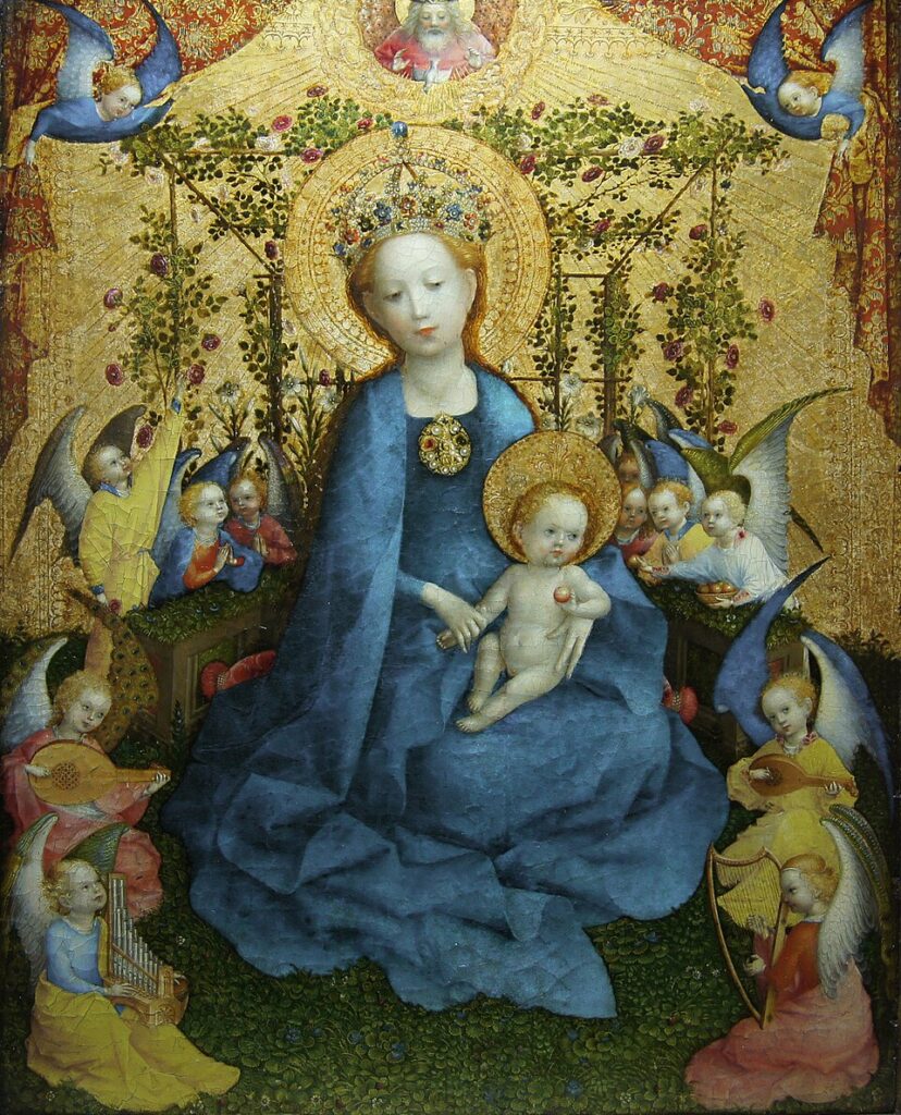 The Madonna of the Rose Bower – Stefan Lochner