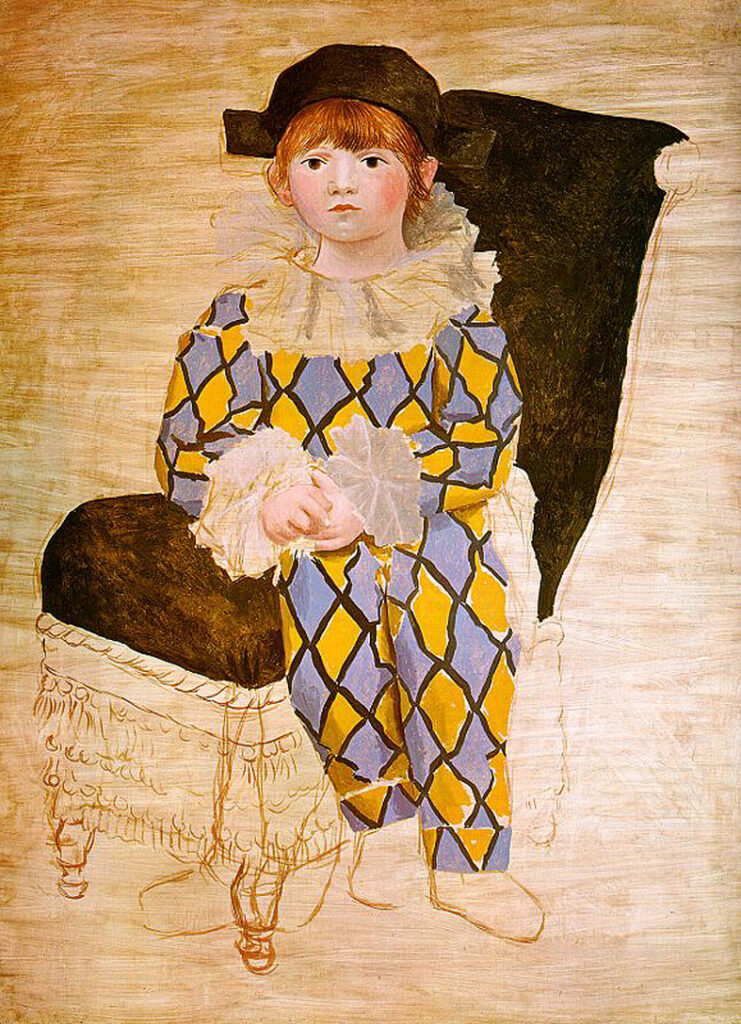 Portrait of Paul as a Harlequin
