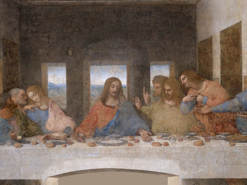 The Last Supper Detail 1