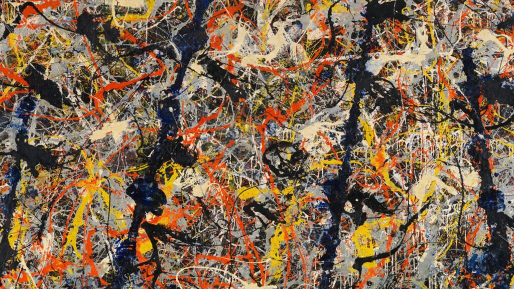 Blue Poles - Jackson Pollock