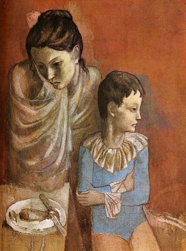 Acrobats (Mother and Son)