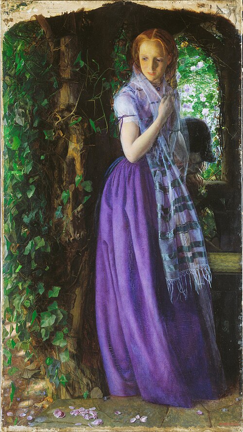 April Love – Arthur Hughes, 1855–1856