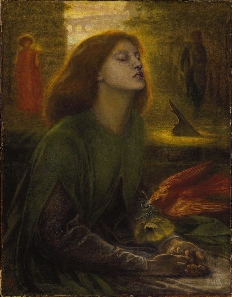 Beata Beatrix – Dante Gabriel Rossetti, c. 1864–1870