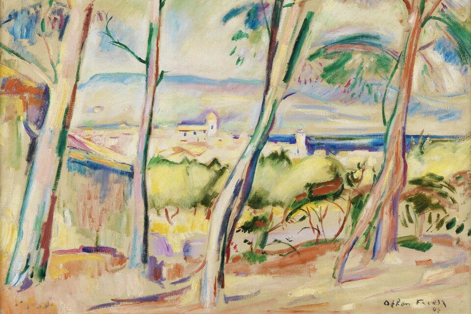 Paysage à La Ciotat – Othon Friesz, 1907