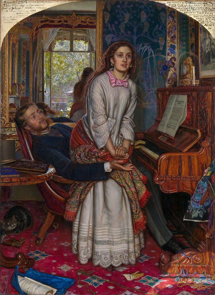 The Awakening Conscience – William Holman Hunt, 1853