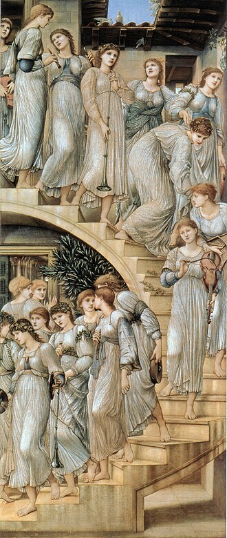 The Golden Stairs – Edward Burne-Jones, 1876–1880