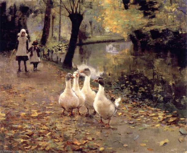 The Goose Girls – Sir John Lavery, 1889