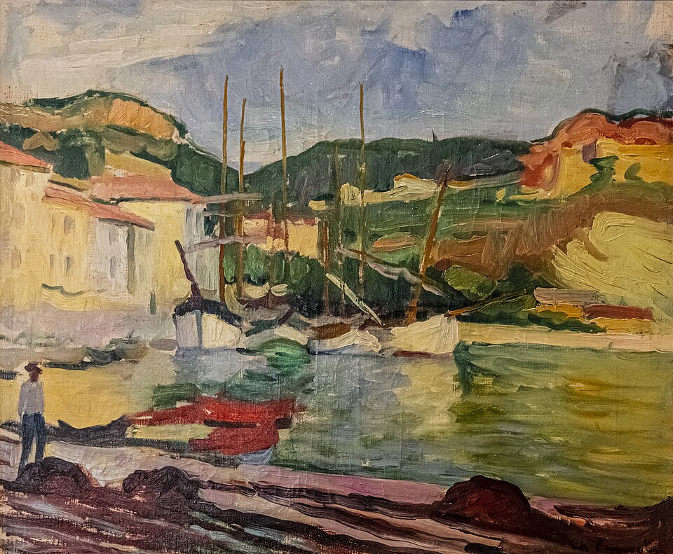 The Port of Cassis (Sunrise) - Charles Camoin
