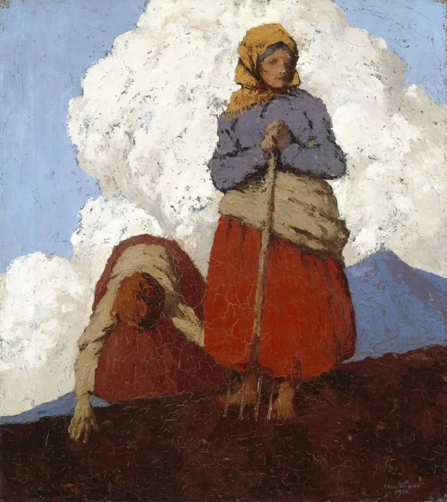 The Potato Diggers – Paul Henry, 1912