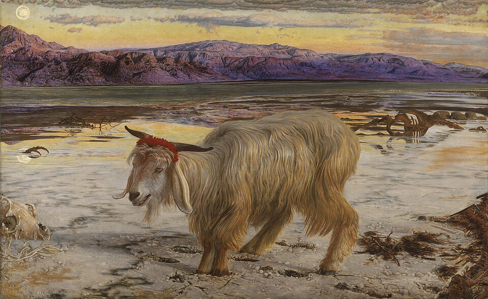 The Scapegoat – William Holman Hunt, 1854–1856